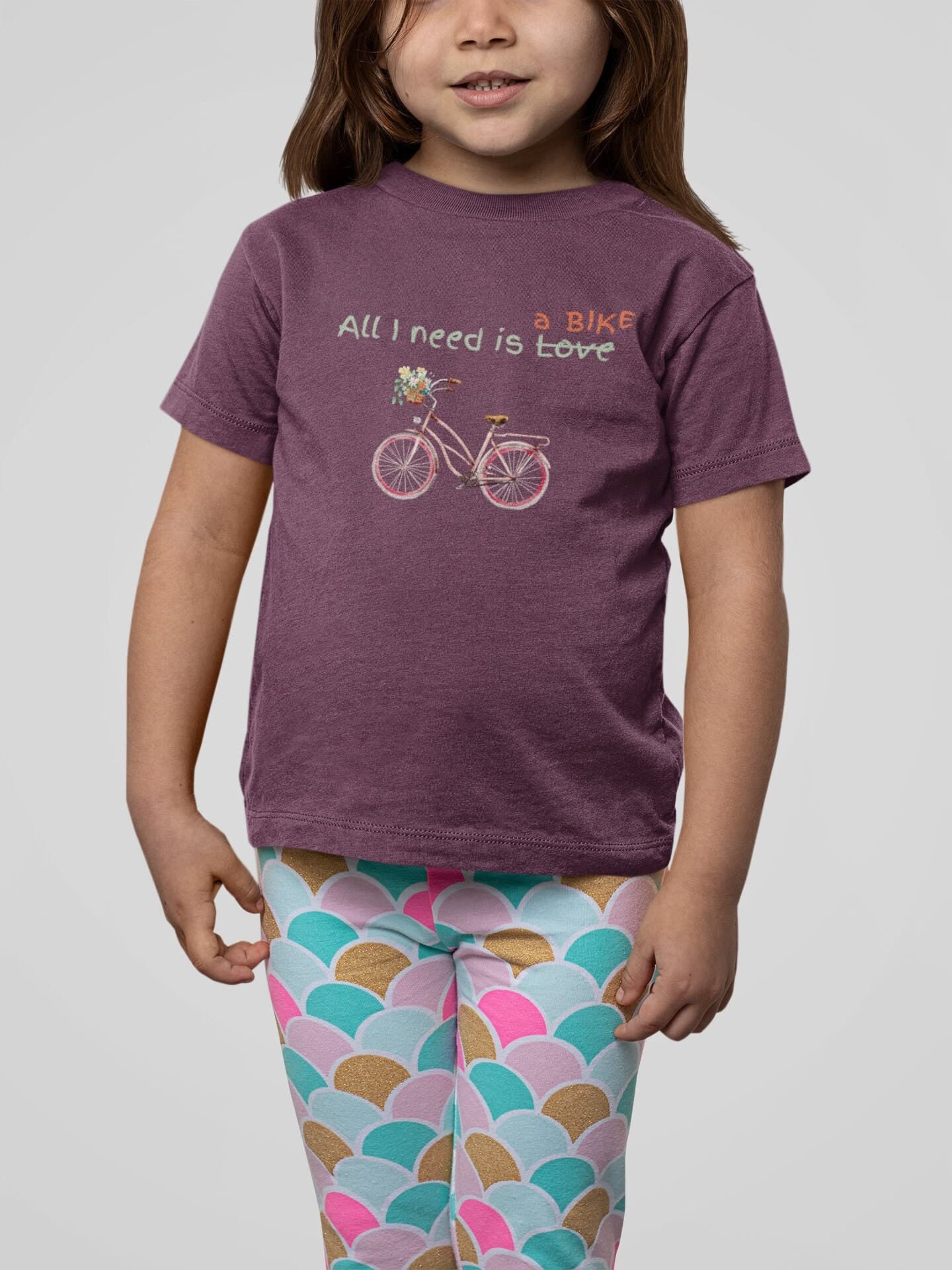 All I need is Bike, Sports T-Shirts for Toddlers, Kids
