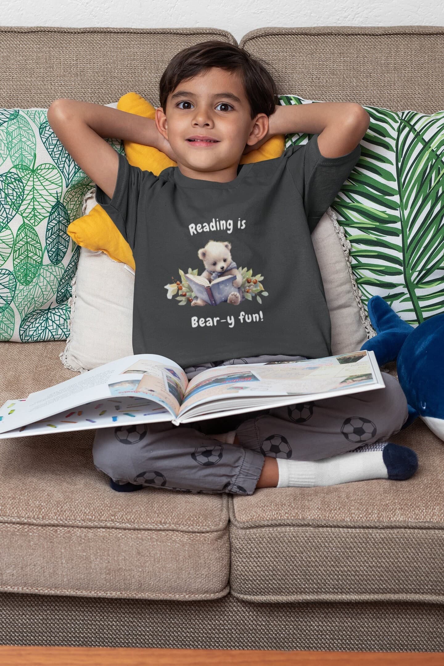 Reading is fun, Reading and books T-shirts for Infants and toddlers